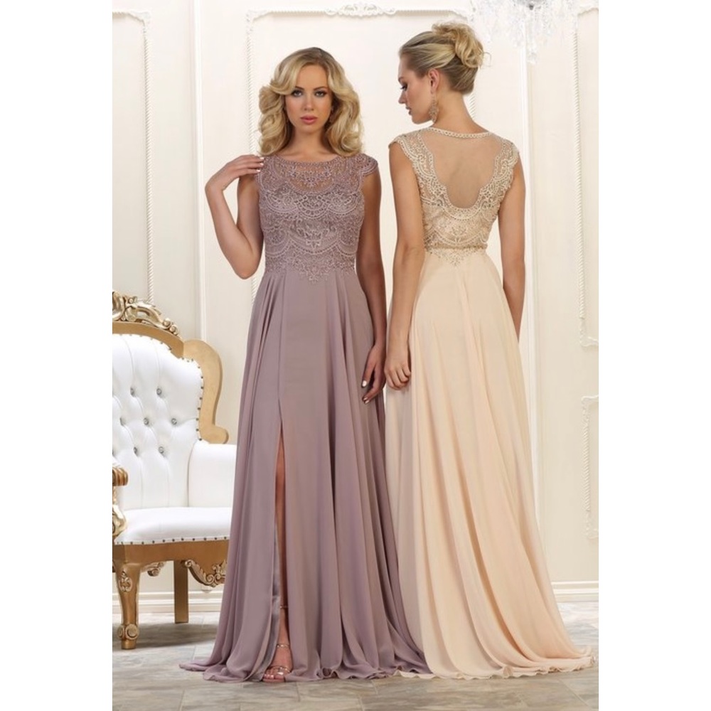 Formal Gown Champagne color